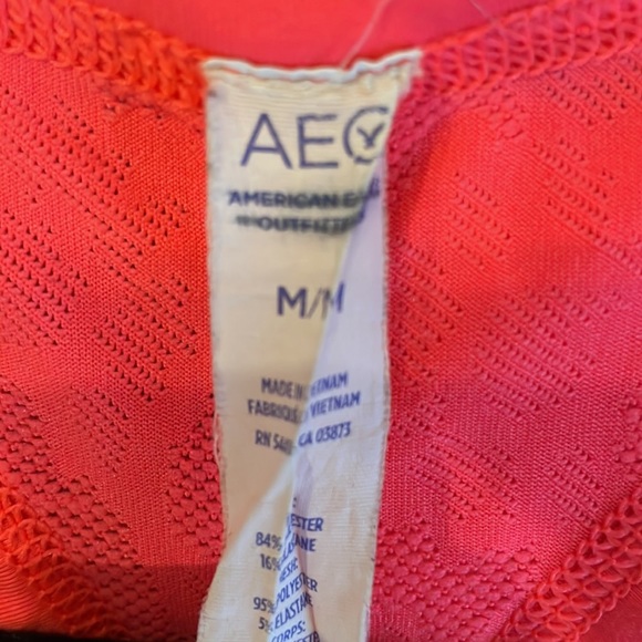 AE Neon Coral Racerback Tank - Picture 4 of 4